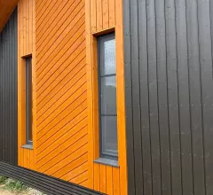 фасад, рейки