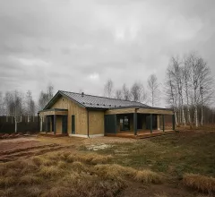 фасад, дом, цвет