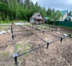 фундамент, сваи
