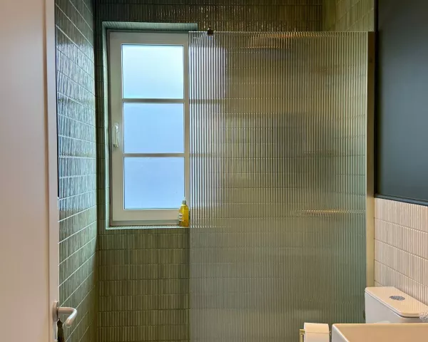 ванная, комната, в, каркасном, доме, интерьер