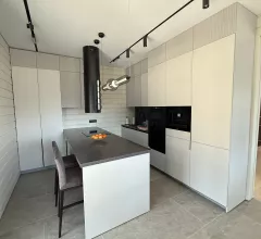 кухня, в, каркасном, доме