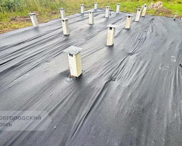 фундамент, сваи